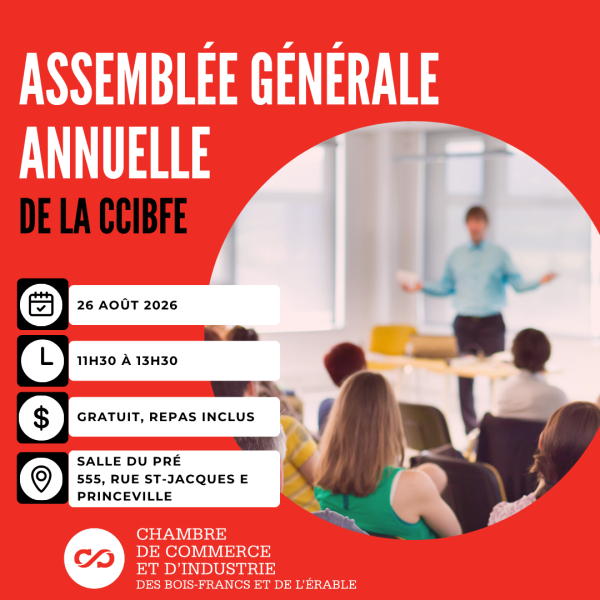 Assemblée générale annuelle CCIBFE