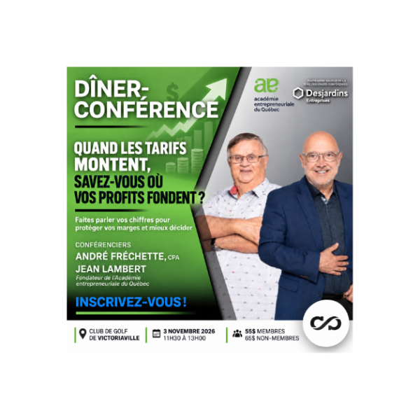Dîner conférence CCIBFE Transformez vos données financières en véritables leviers de croissance.