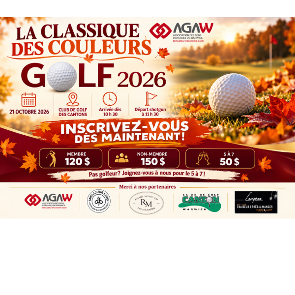 Golf La classique des couleurs de l'AGAW