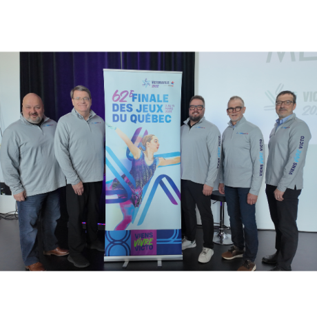 La 62e Finale des Jeux du Québec – Victoriaville 2028 lance son  image de marque