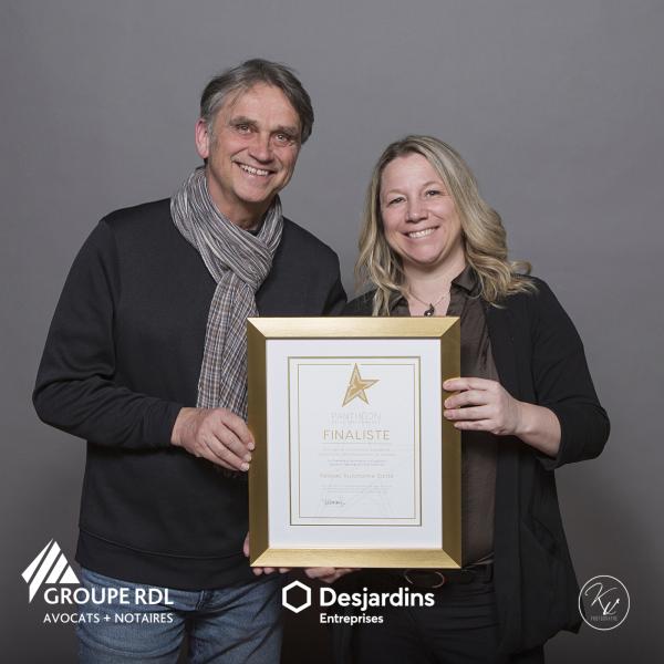 Éric Sévellec et Fanny Marchand