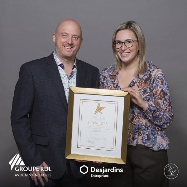 Olivier Boisvert et Meggie Dufour