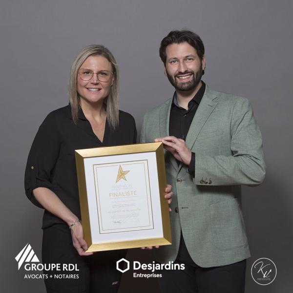 Marie-Catherine Quirion et Keven Brasseur